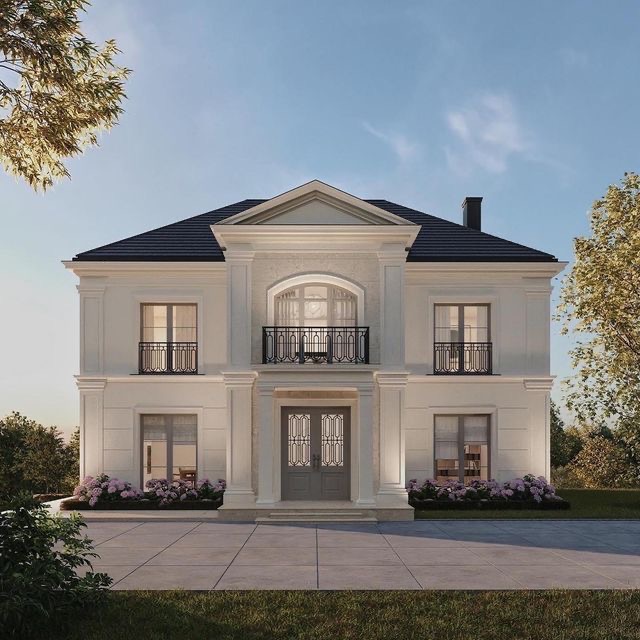 Die Villa wird mit luxuriösen Materialien unter Einbindung von außergewöhnlichen Designer-elementen ausgestattet, um ein äußerst exklusives und stilvolles Ambiente zu schaffen.